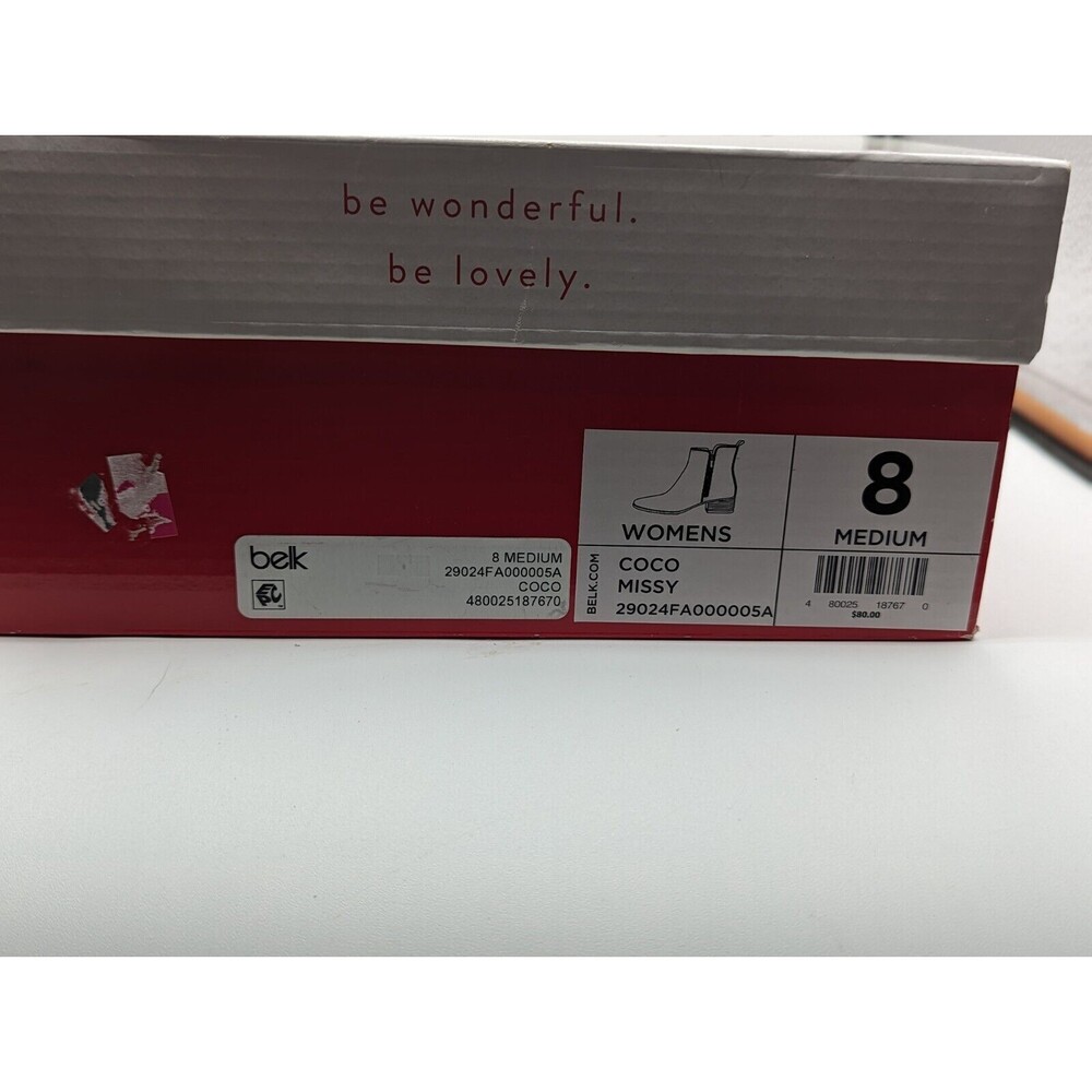 Wonderly Ladies Ankle Boots (Missy) Booties Coco  Size 8 M - Picture 11 of 11